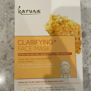 Karuna clarifying face mask-4 count. New in Box!